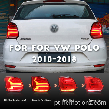 HCMOTION 2010-2018 Lâmpada traseira do sedan para Volkswagen Polo